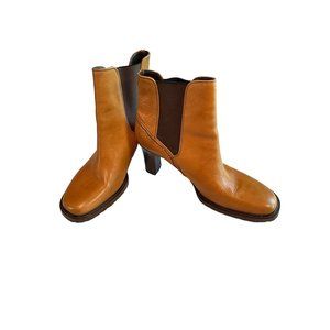 Cole Haan Country Size 8B Tan Booties‎ #D13237